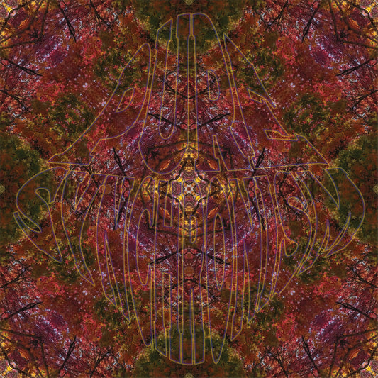 Autumn Big Leaf Maple v.2 Cotton Hoodie