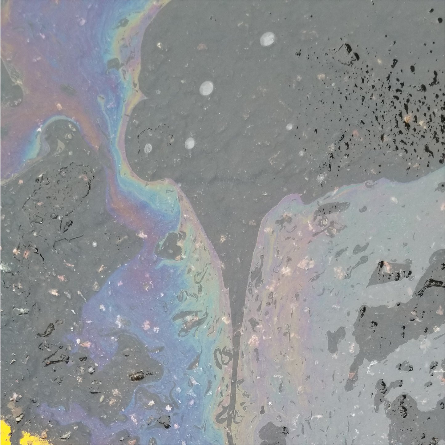 Oil Slick v.2 — Cotton Hoodie