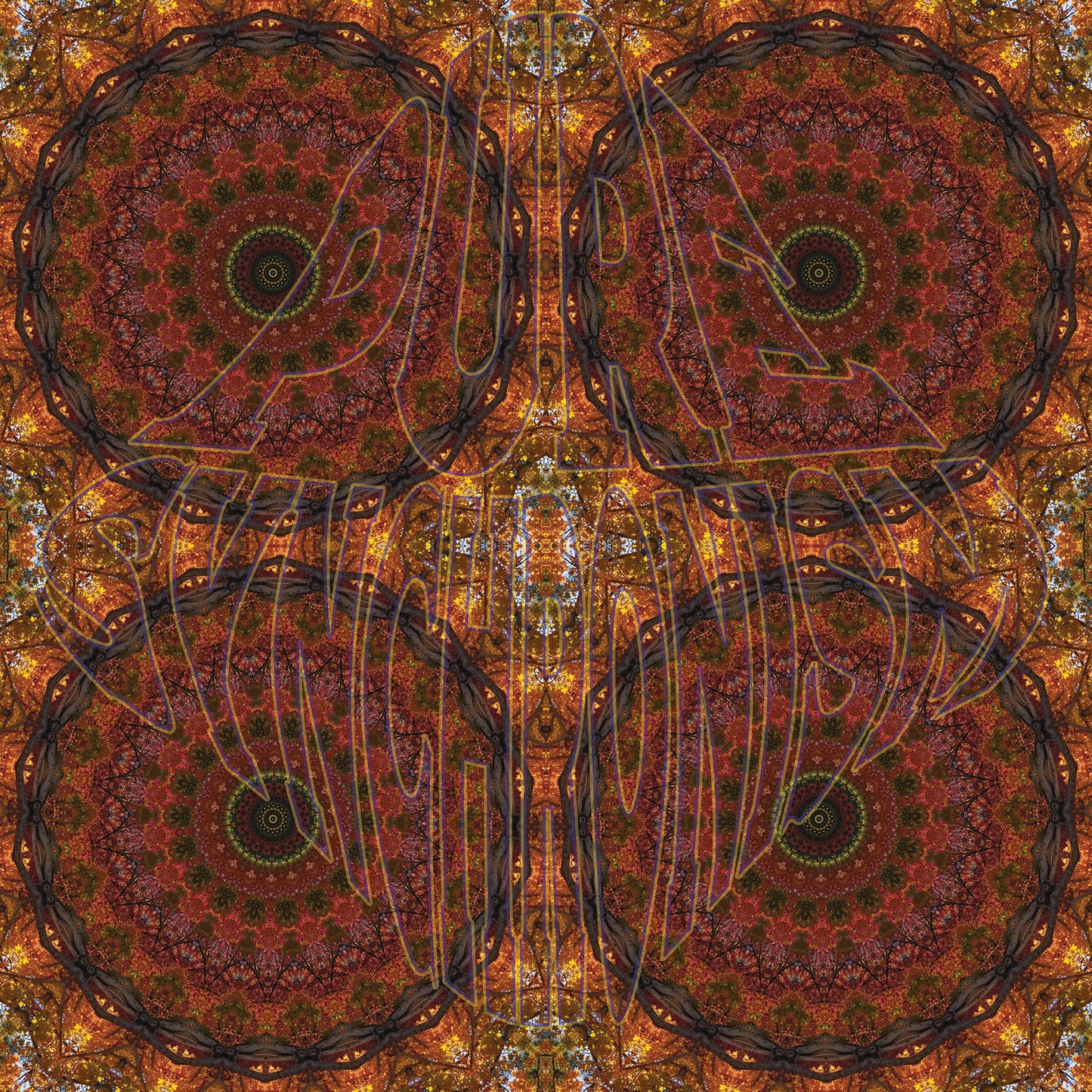 Autumn Big Leaf Maple Spiral v.1 Cotton Hoodie