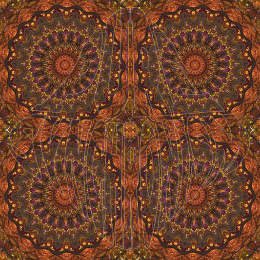 Autumn Big Leaf Maple Spiral v.2 Cotton Hoodie