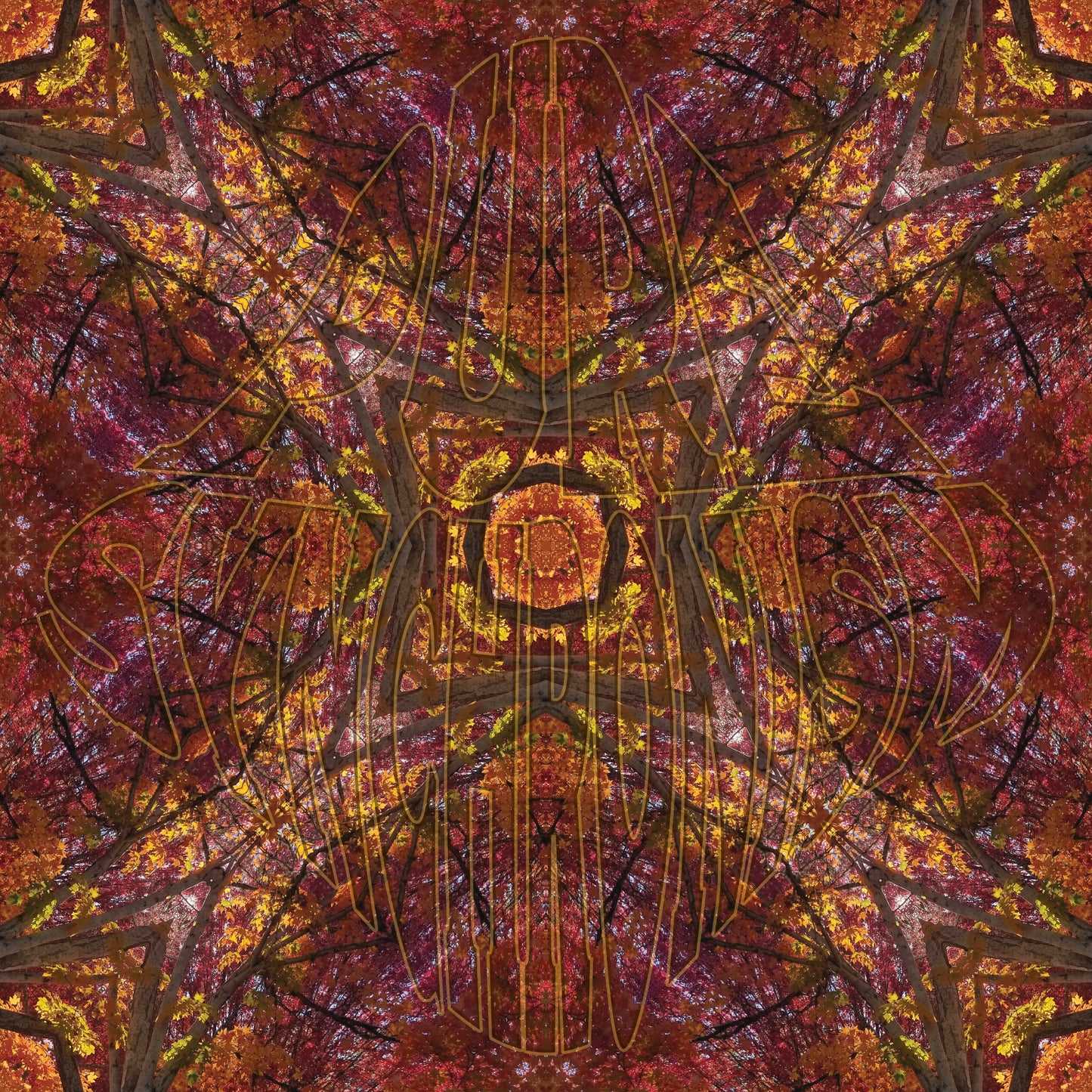 Autumn Big Leaf Maple v.1 Cotton Hoodie