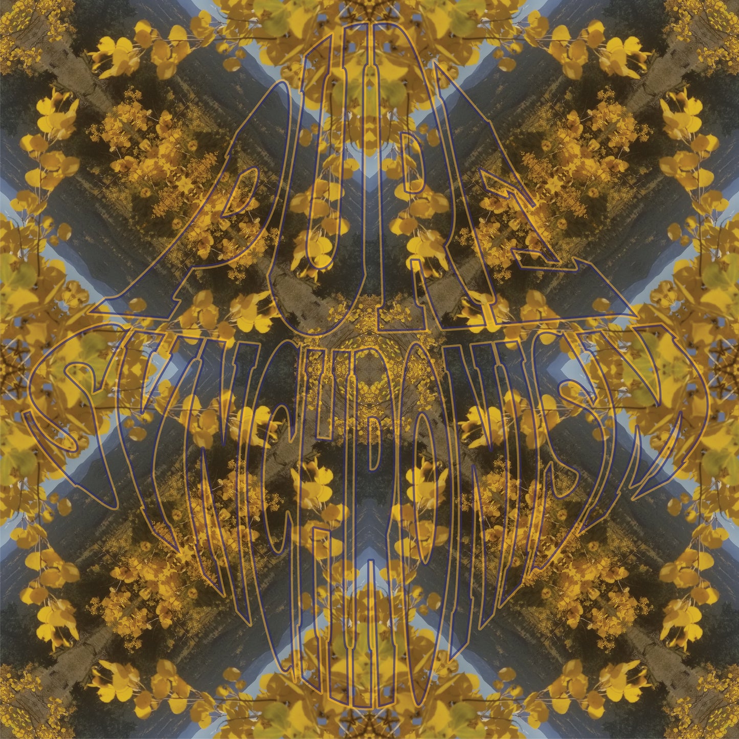 Yellow Leaves & Clouds v.1 — Cotton Hoodie