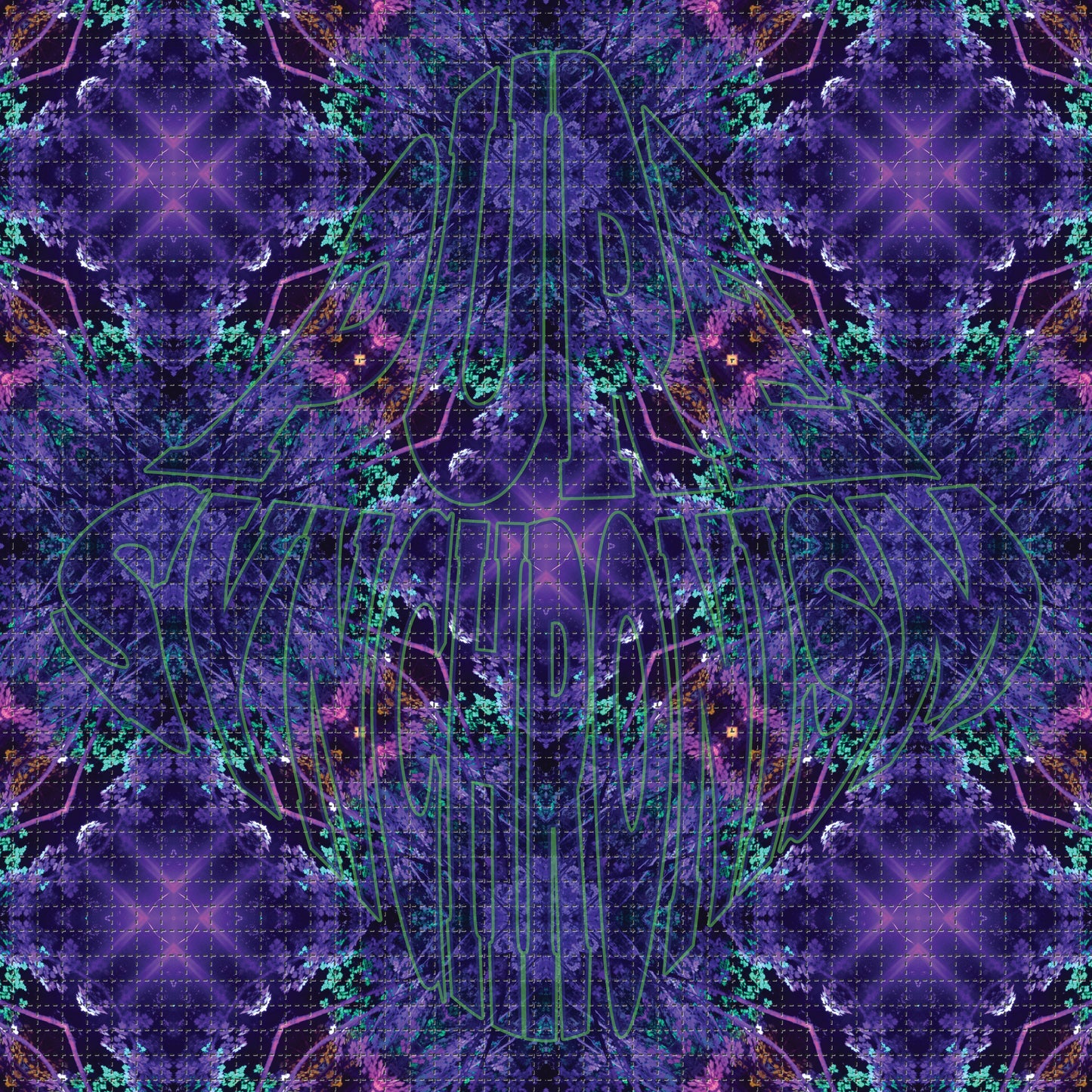 Festival Tree Lights Psychedelic Hoodie v.1 | Wearable Art