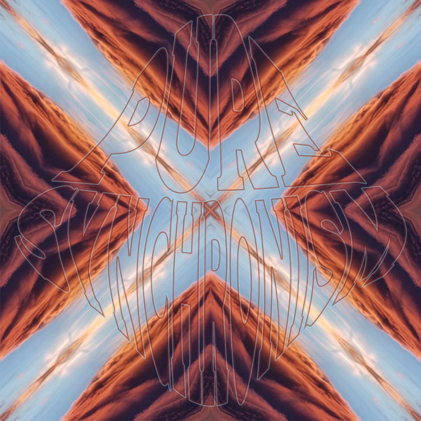 Clouds at Sunset v.1 — Cotton Hoodie
