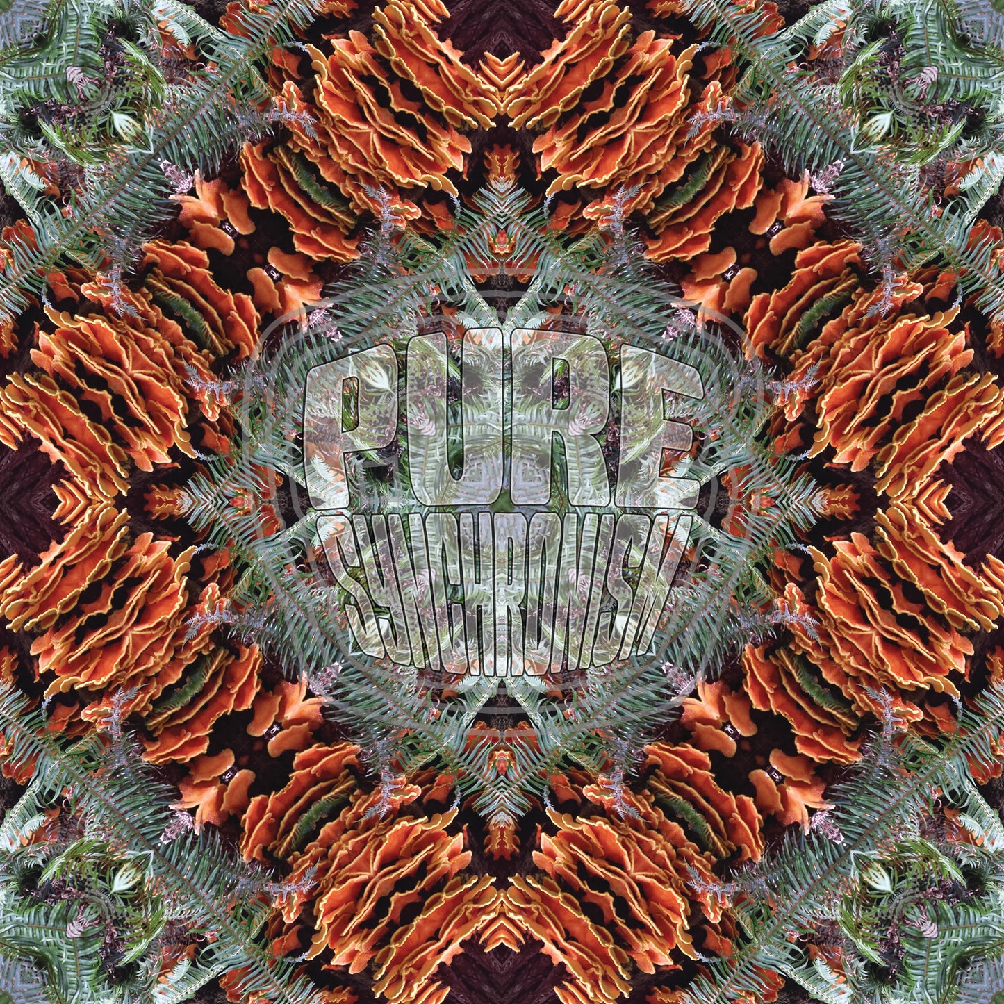 Wild Mushrooms & Ferns v.1 — Cotton Hoodie