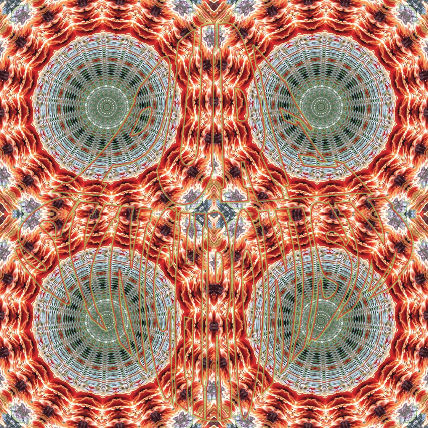 Wild Mushrooms & Ferns — Spiral v.4 Cotton Hoodie