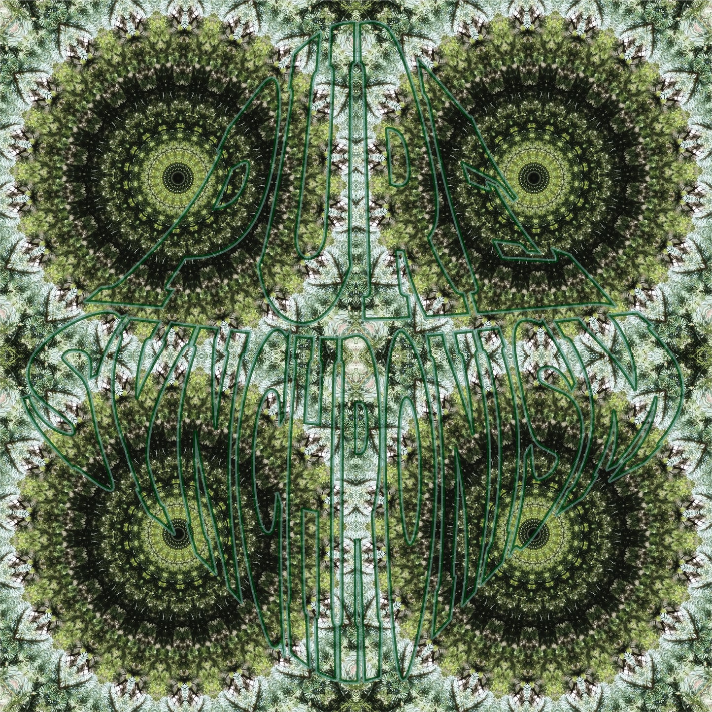 Evergreens Spiral v.1 Cotton Hoodie