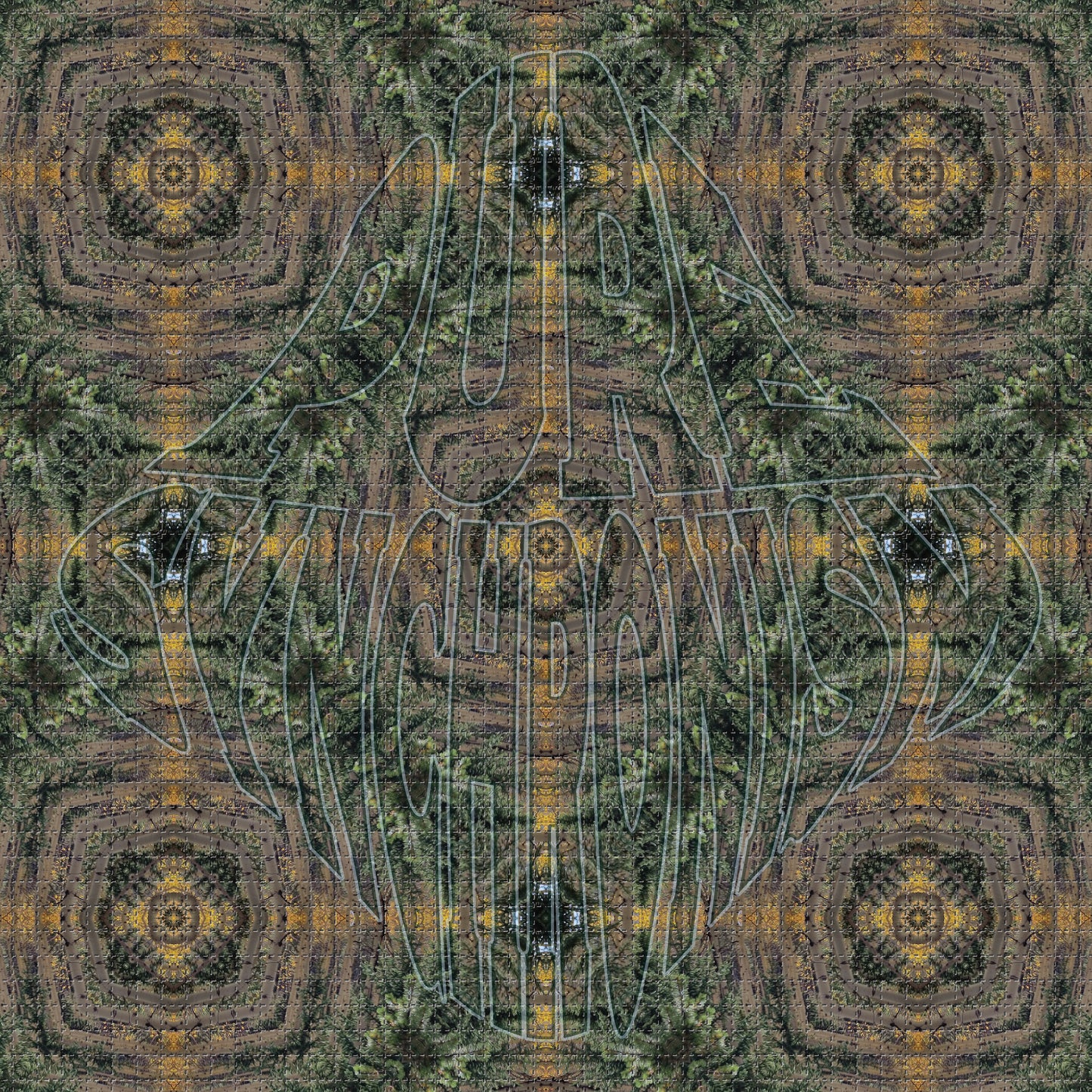 Pikes Peak Fall Psychedelic Hoodie v.1 | Wearable Art