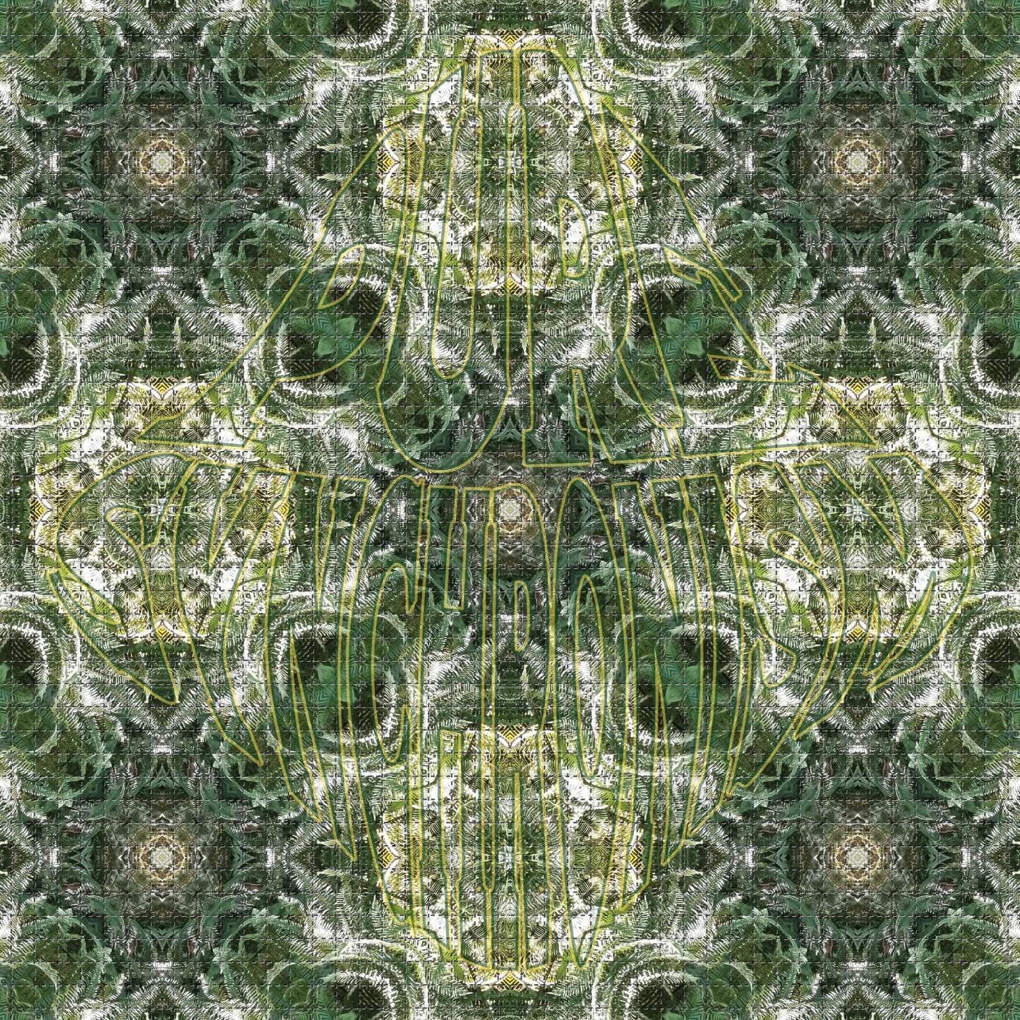 Ferns Psychedelic Hoodie v.1 | Wearable Art