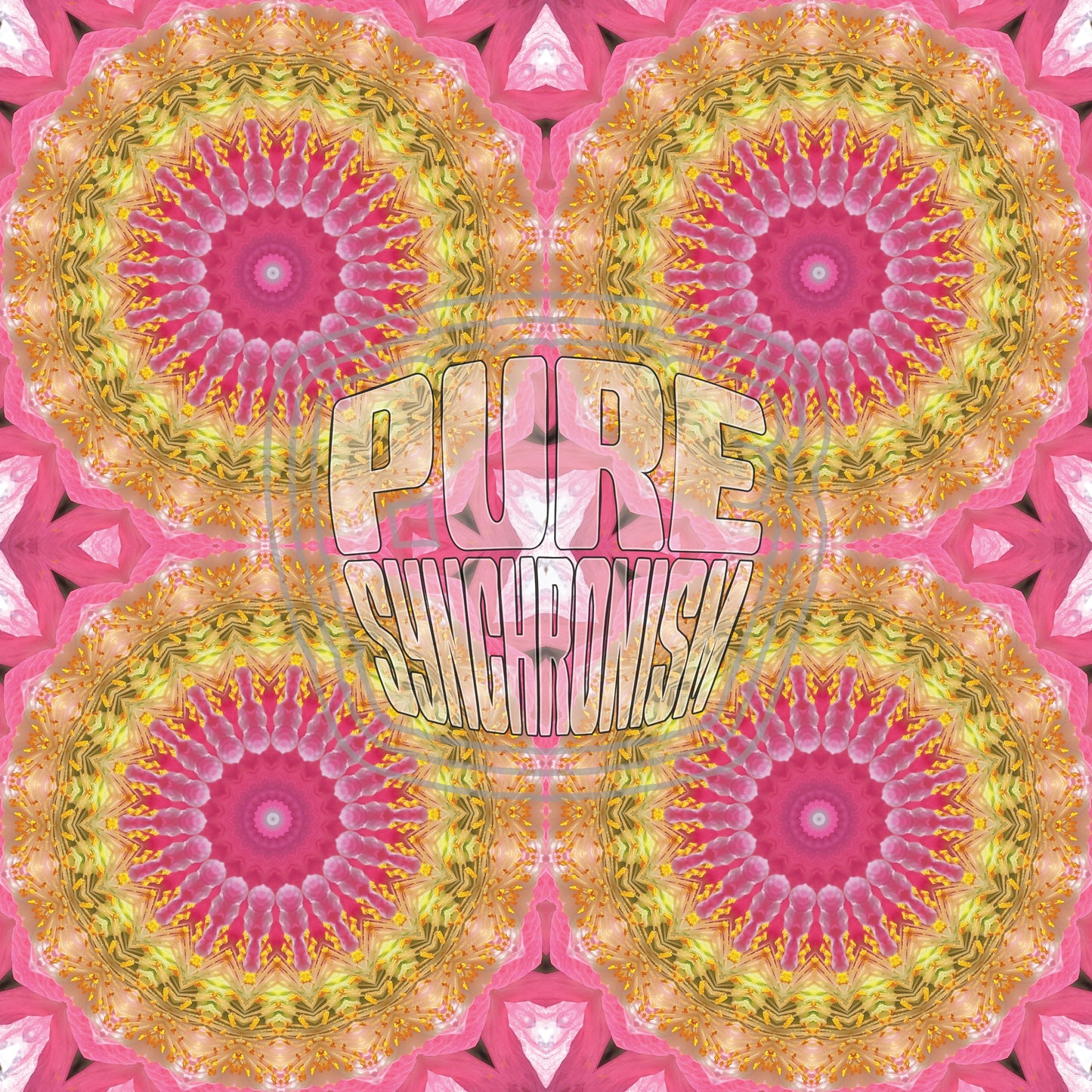 Pink Poppy — Spiral v.2 Cotton Hoodie