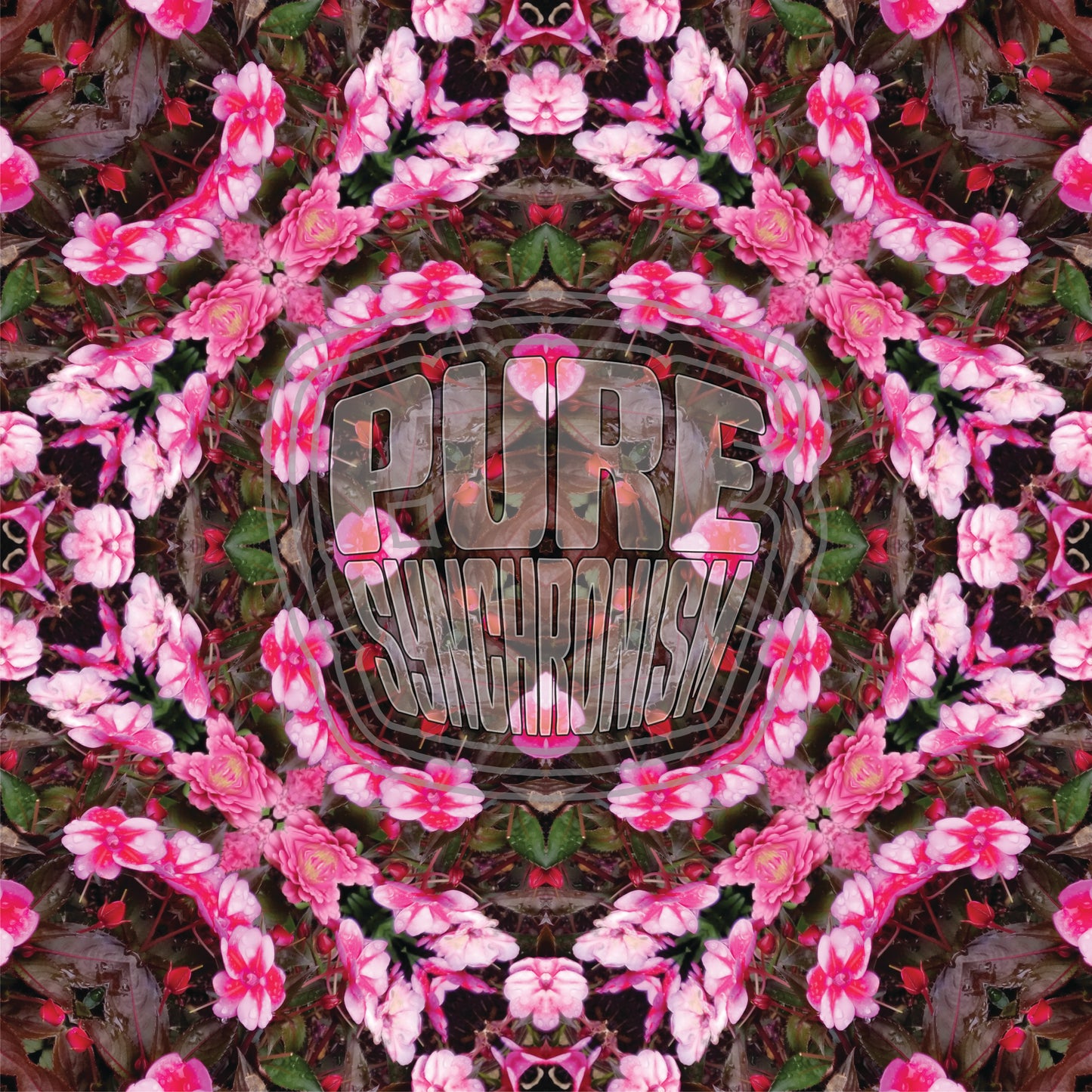 Pink Impatiens v.1 — Cotton Hoodie