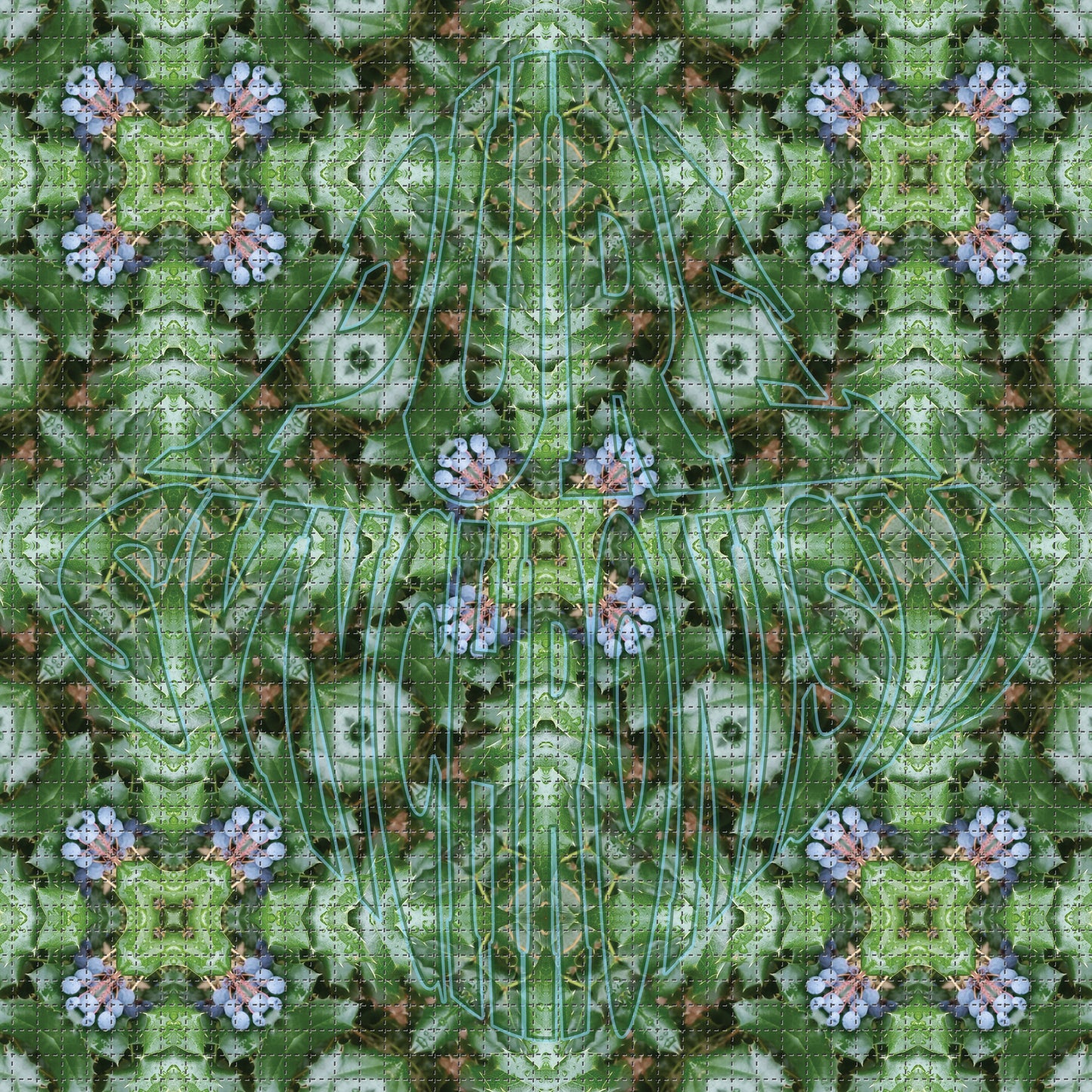 Oregon Grape Psychedelic Hoodie v.4 | Wearable Art