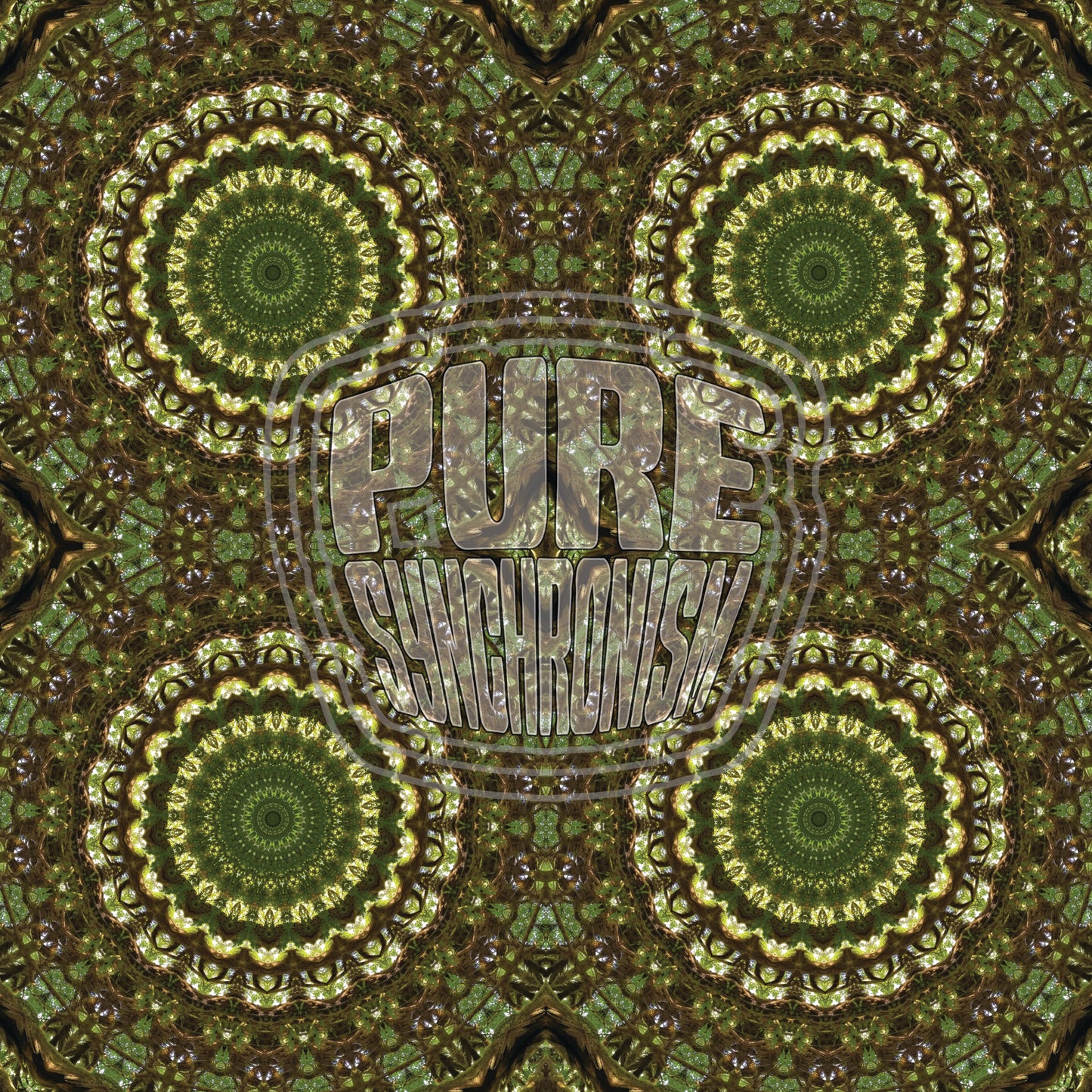 More Mossy Big Leaf Maple — Spiral v.1 Cotton Hoodie