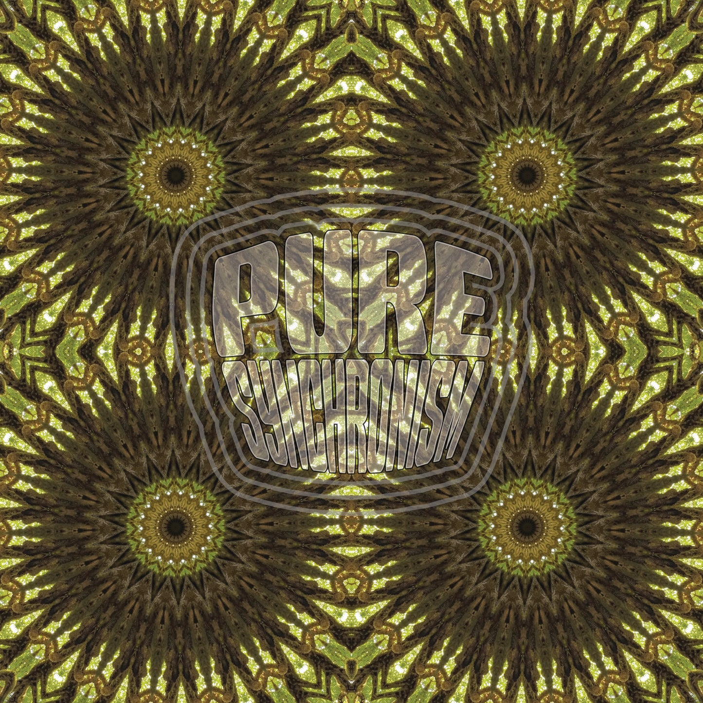 Mossy Big Leaf Maple Spiral v.2 — Cotton Hoodie