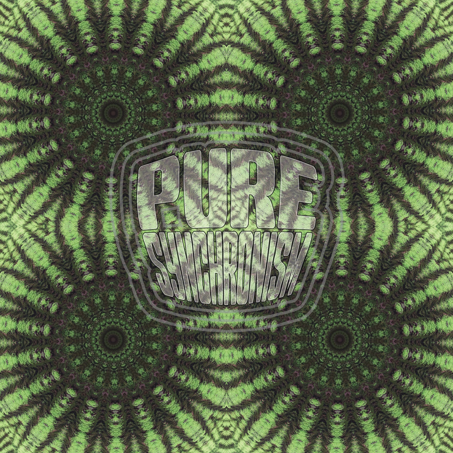 Mossy Wall Spiral v.1 — Cotton Hoodie