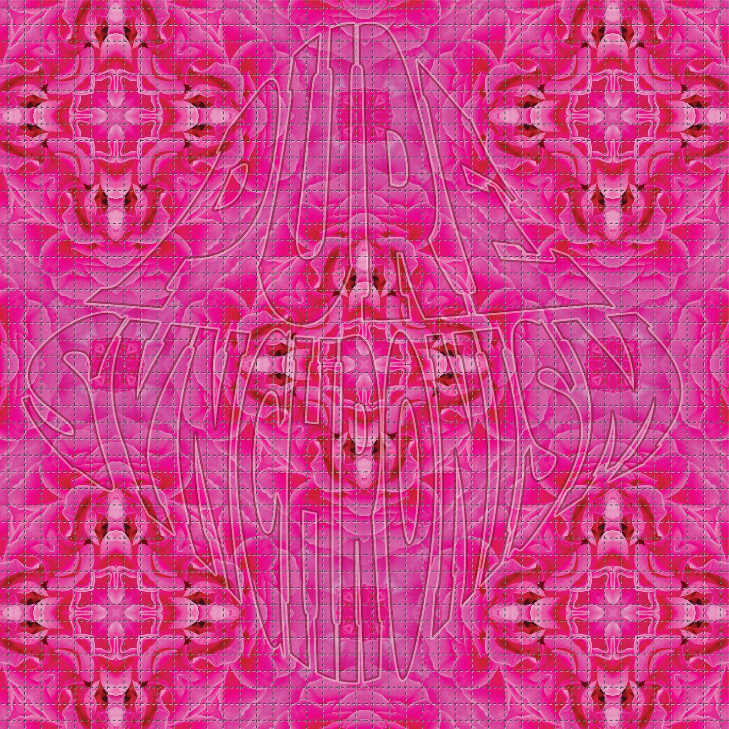 Bougainvillea Psychedelic Hoodie v.2 | Wearable Art