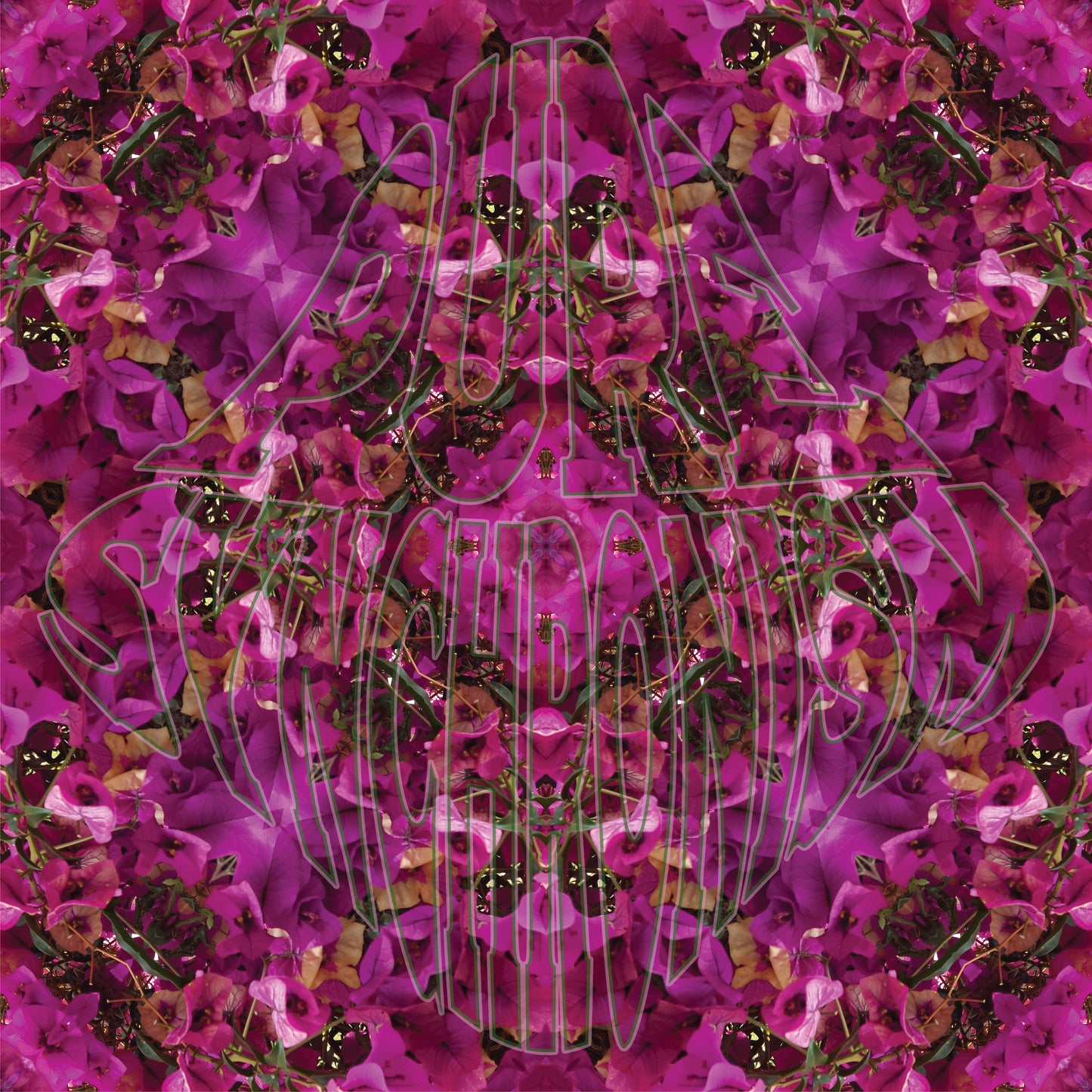 Pink Purple Tree v.5 — Cotton Hoodie