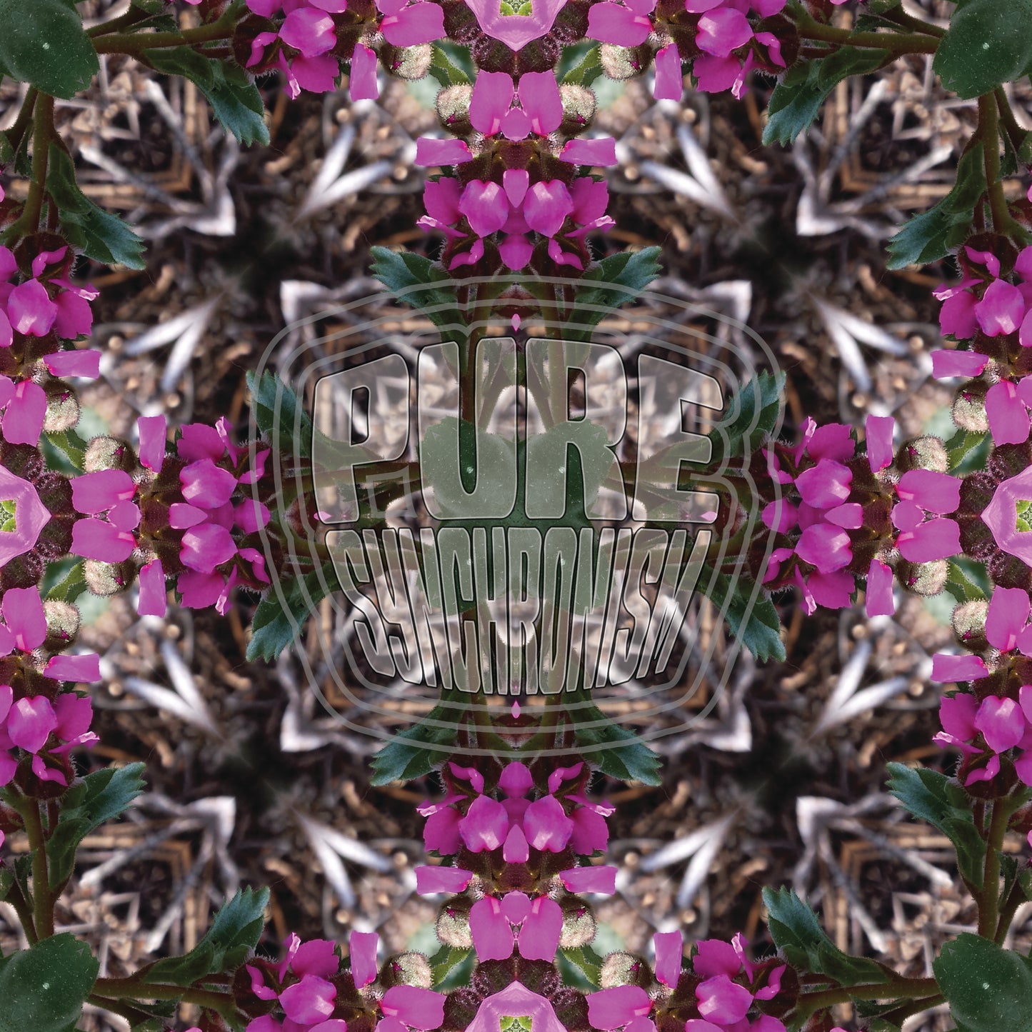 Pink Wildflower With Buds v.1 — Cotton Hoodie