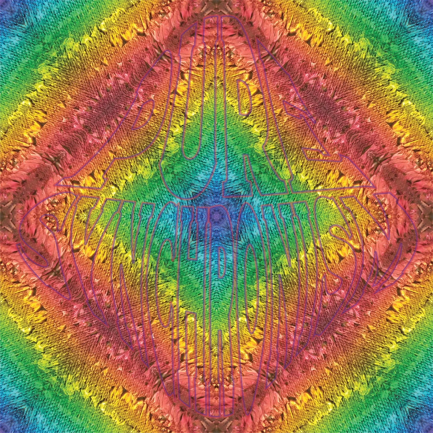 Prism on Textured Paint v.2 — Cotton Hoodie