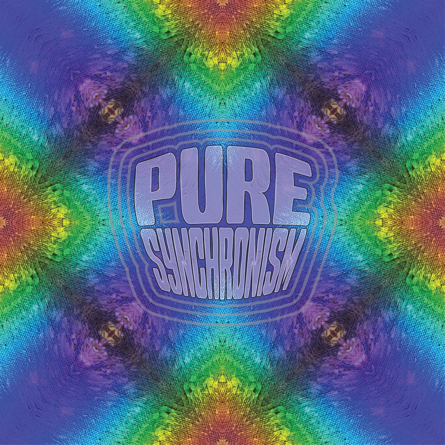 Prism On Textured Paint v.4 Cotton Hoodie