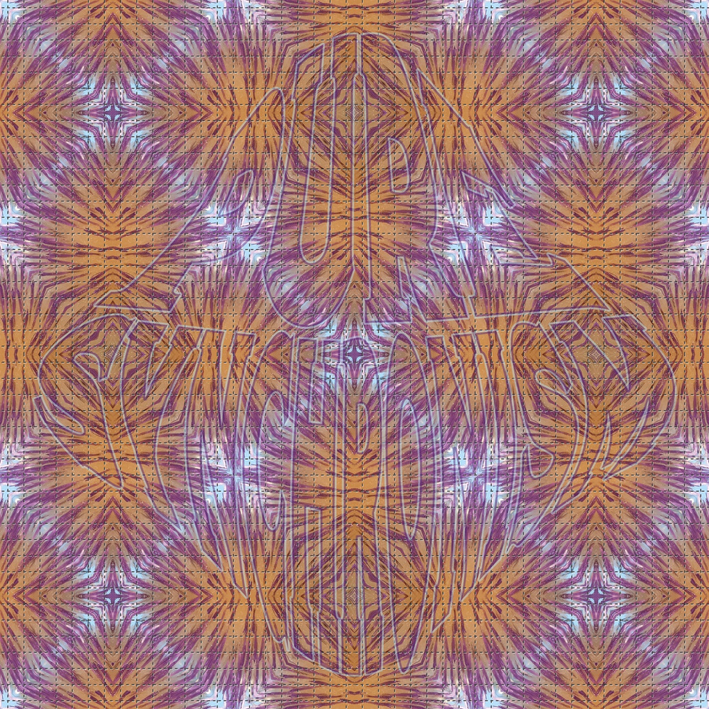 Cirsium Psychedelic Hoodie v.2 | Wearable Art