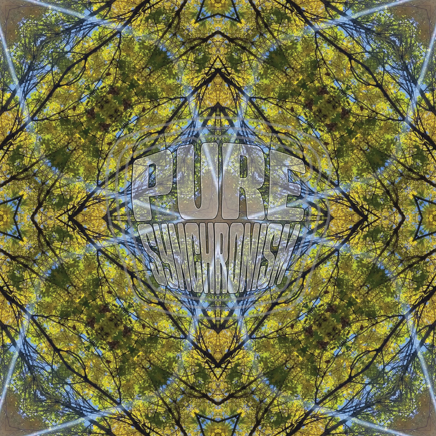 Sunbeams In Yellow Leaves v.1 — Cotton Hoodie