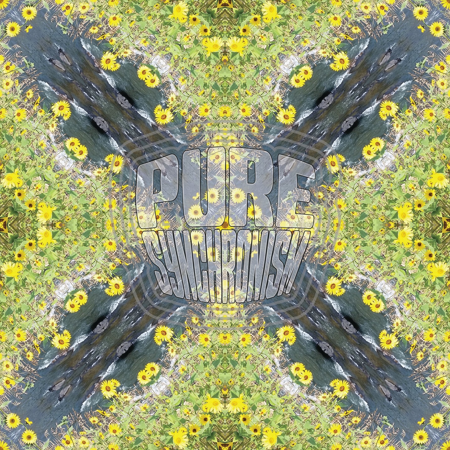 Sunflowers On The Creek v.1 Cotton Hoodie