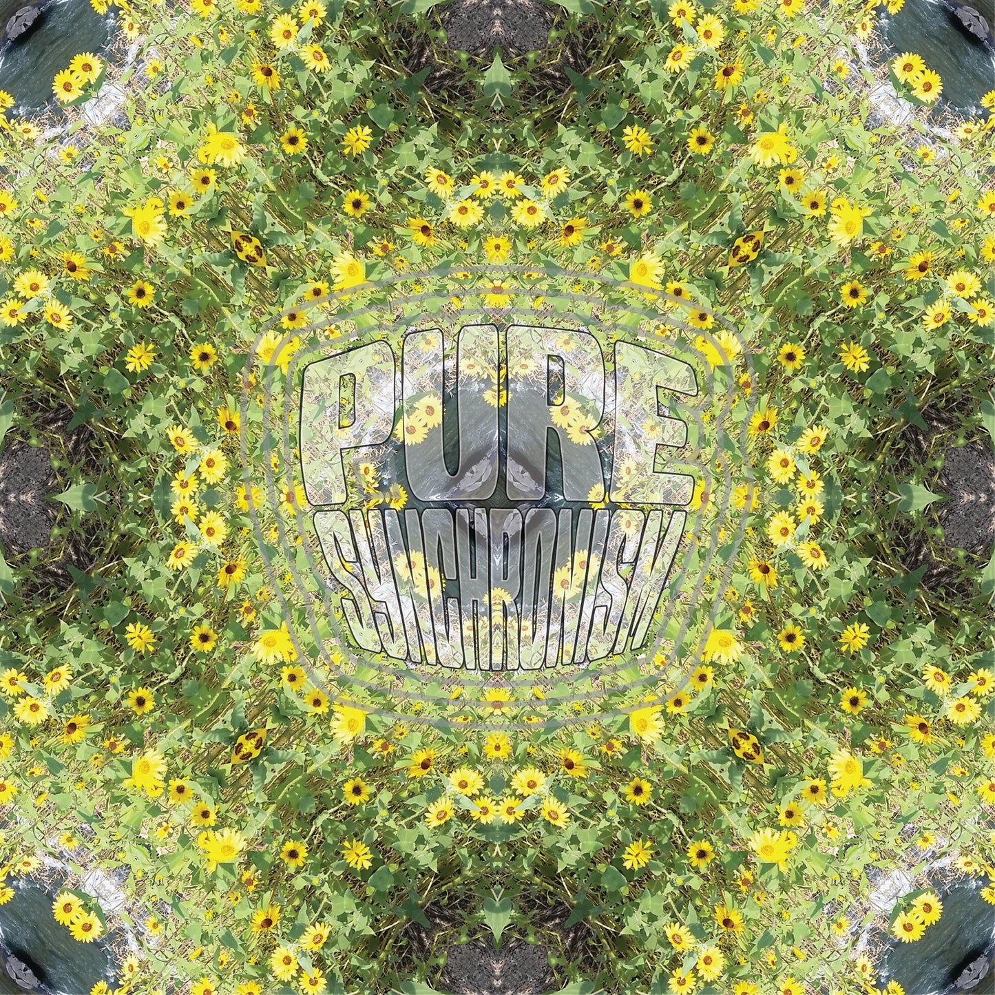 Sunflowers On The Creek v.2 Cotton Hoodie
