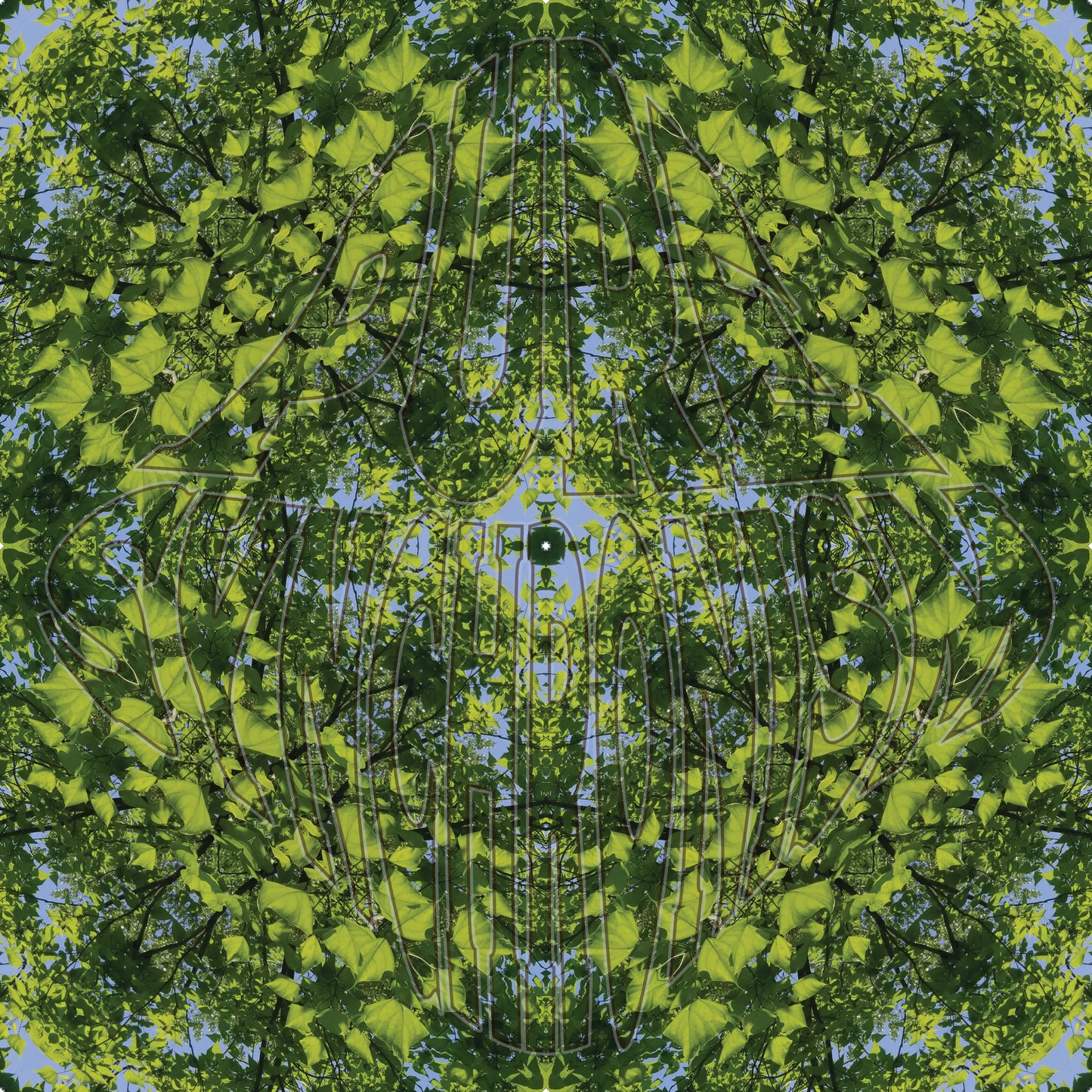 Super Green Leaves v.1 — Cotton Hoodie